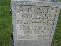 Woodard, Archibald and Huldah M